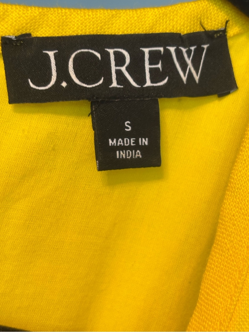 J.Crew Maxine High-Neck Shift Dress in Linen for Women Yellow Short Sleeveless S - Picture 5 of 6